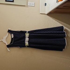 Sweet Heart Rose Navy Blue Dress